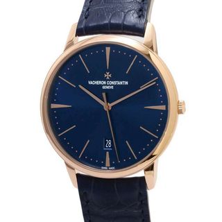 ヴァシュロンコンスタンタン(VACHERON CONSTANTIN)のヴァシュロンコンスタンタン パトリモニー K18PG 85180/000R-B515 VACHERON CONSTANTIN ブルー文字盤(腕時計(アナログ))