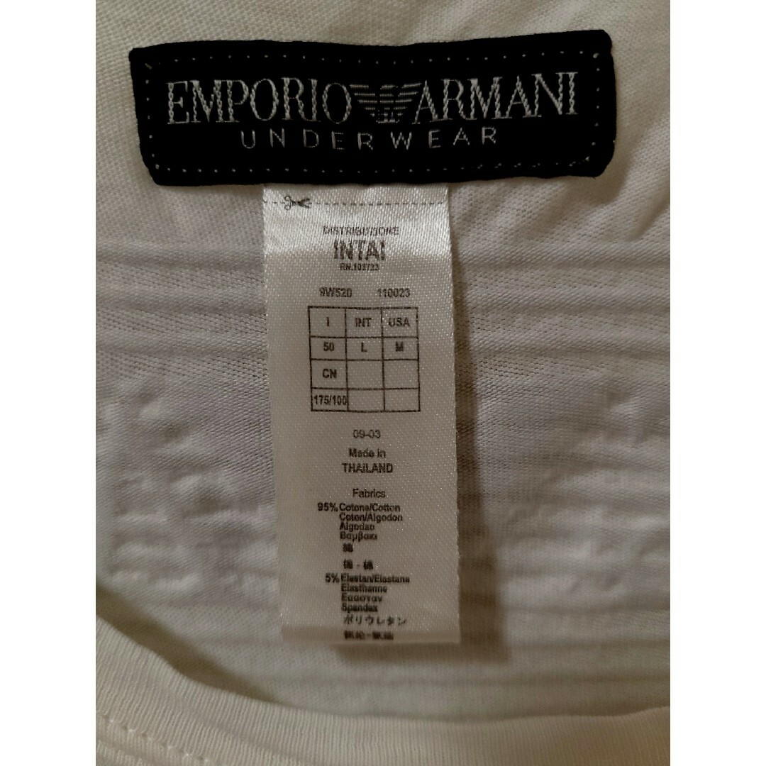 Emporio Armani(エンポリオアルマーニ)のEMPORIO ARMANI エンポリオアルマーニ  ロンT  Tシャツ メンズのトップス(Tシャツ/カットソー(七分/長袖))の商品写真