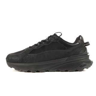 モンクレール(MONCLER)のMONCLER モンクレール サイズ:43 22AW LITE RUNNER (H209A4M00070 M2055) ライト ランナー メッシュ レザー vibram ブラック 黒 ローカット スニーカー シューズ 靴【メンズ】【中古】(スニーカー)