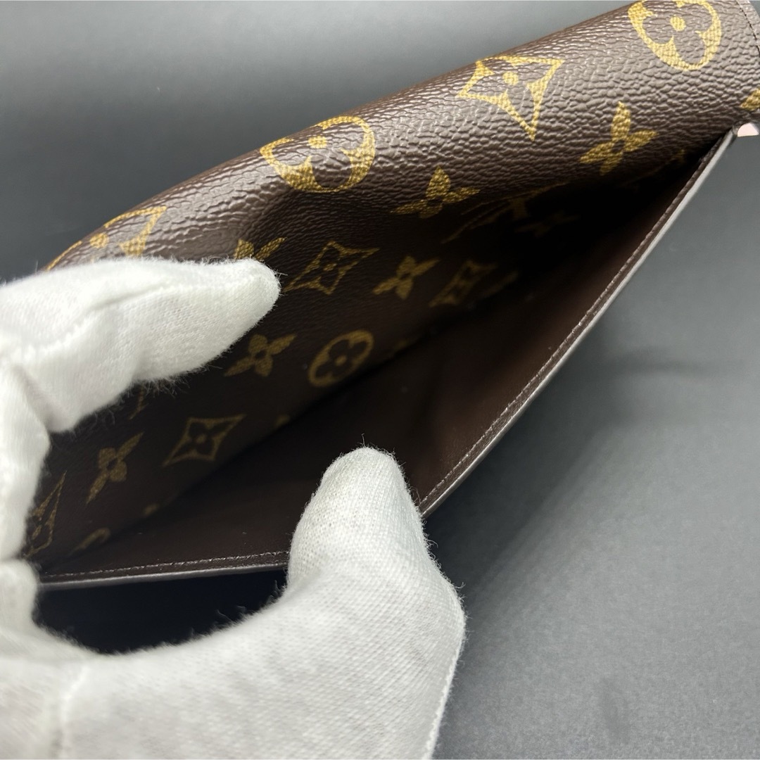 LOUIS VUITTON(ルイヴィトン)のルイヴィトン　ポルトフォイユフロール モノグラム ローズバレリーヌ 長財布　美品 レディースのファッション小物(財布)の商品写真