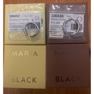 マリアブラック(MARIA BLACK)のマリアブラック　ピアス(ピアス)