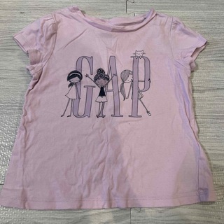 ベビーギャップ(babyGAP)の半袖Tシャツ 女の子　紫　babygap 4years(Tシャツ/カットソー)