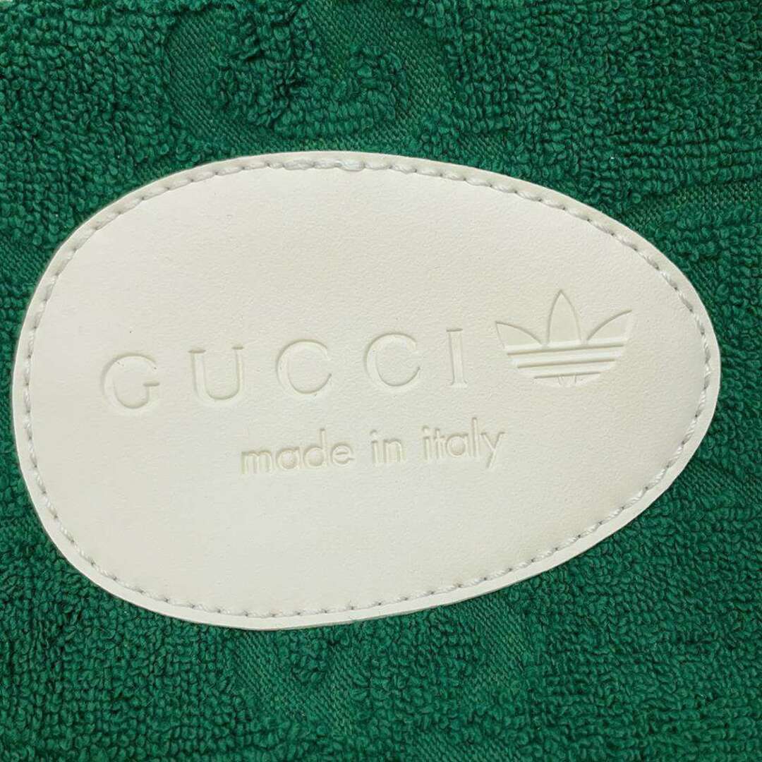 Gucci(グッチ)のグッチ サンダル アディダス コラボ プラットフォーム メンズサイズ9 702412 GUCCI Adidas 靴 白 メンズの靴/シューズ(サンダル)の商品写真