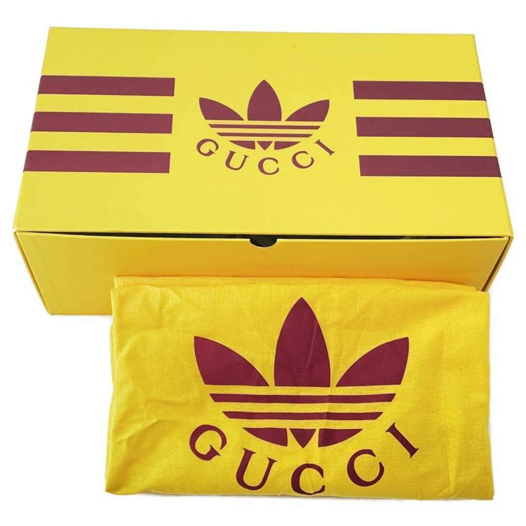 Gucci(グッチ)のグッチ サンダル アディダス コラボ プラットフォーム メンズサイズ9 702412 GUCCI Adidas 靴 白 メンズの靴/シューズ(サンダル)の商品写真