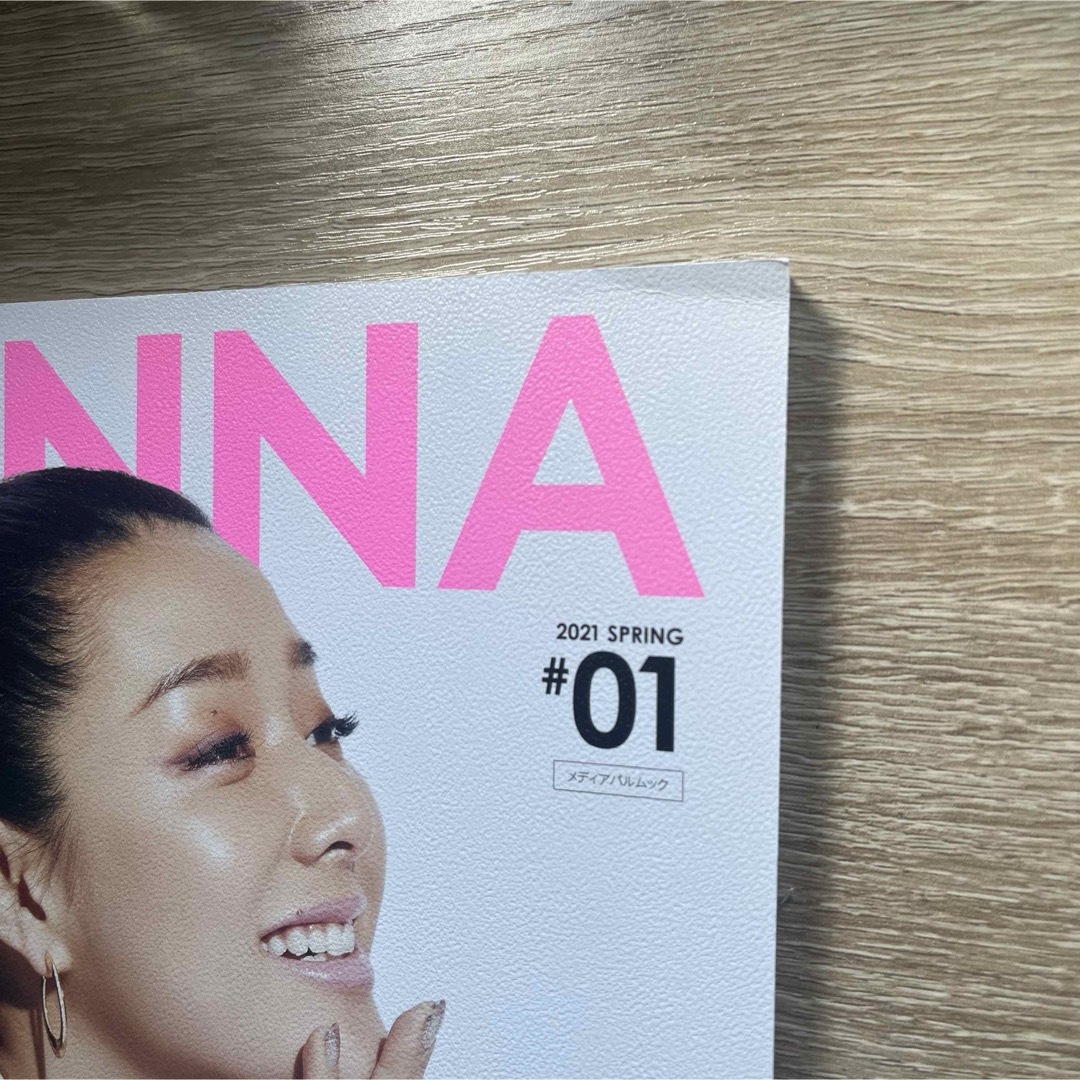 ORβIT 裏表紙 雑誌 GIANNA NINE contlnue エンタメ/ホビーの雑誌(ファッション)の商品写真