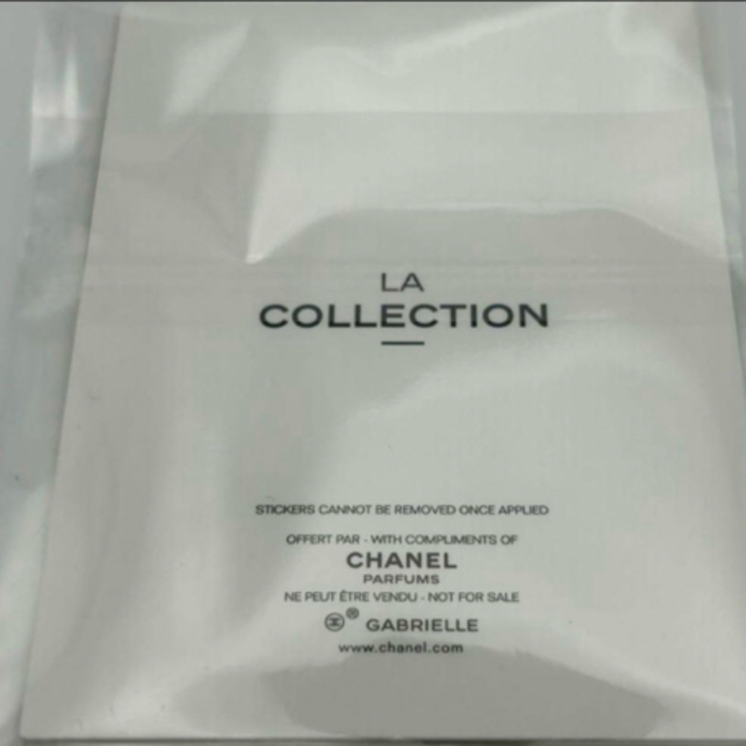 CHANEL(シャネル)のシャネル 刺繍シール　ステッカー　ワッペン LA　COLLECTION　 エンタメ/ホビーのコレクション(ノベルティグッズ)の商品写真