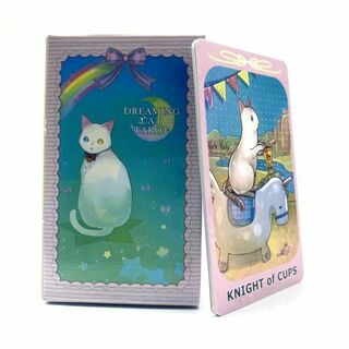 タロットカード ねこ 月 占い かわいい Dreaming Cat Tarot(トランプ/UNO)