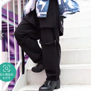 オーバーサイズワイドパンツ　AFYFBASIC FOR OVSIZENEOPT(サルエルパンツ)