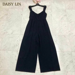 フォクシー(FOXEY)の美品　デイジーリン　DressPants　サロペット　フォクシー　38　ブラック(オールインワン)