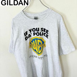 GILDAN ギルダン　半袖　プリント　Tシャツ　古着　アメカジ(Tシャツ/カットソー(半袖/袖なし))