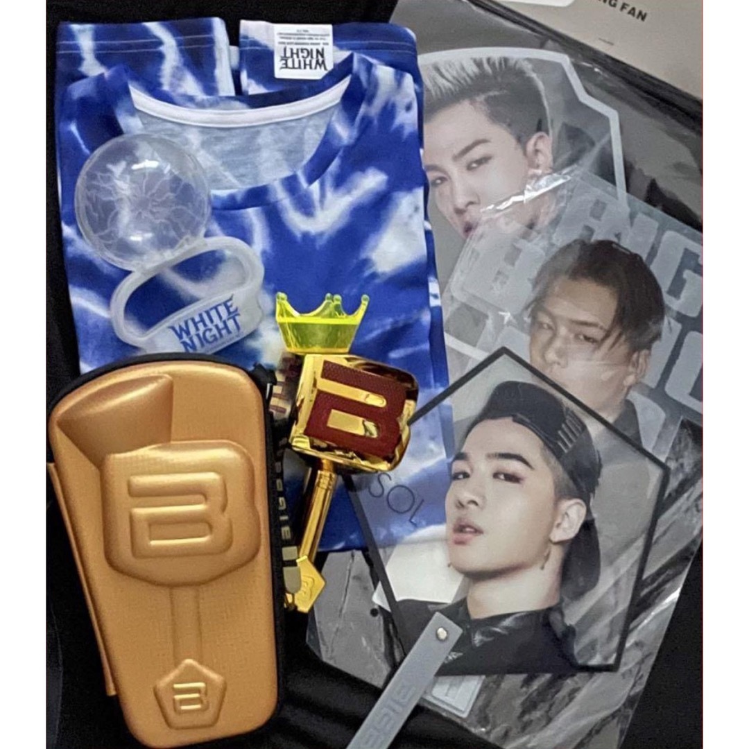 BIGBANG(ビッグバン)のBIGBANG SOL TAEYANG ヨンベ　ペンライト　Tシャツ　うちわ エンタメ/ホビーのタレントグッズ(ミュージシャン)の商品写真