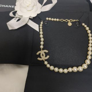 シャネル(CHANEL)のCHANEL　100周年記念パールネックレス(ネックレス)