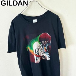 GILDAN ギルダン　半袖　プリント　Tシャツ　古着　ミュージック　アメカジ(Tシャツ/カットソー(半袖/袖なし))