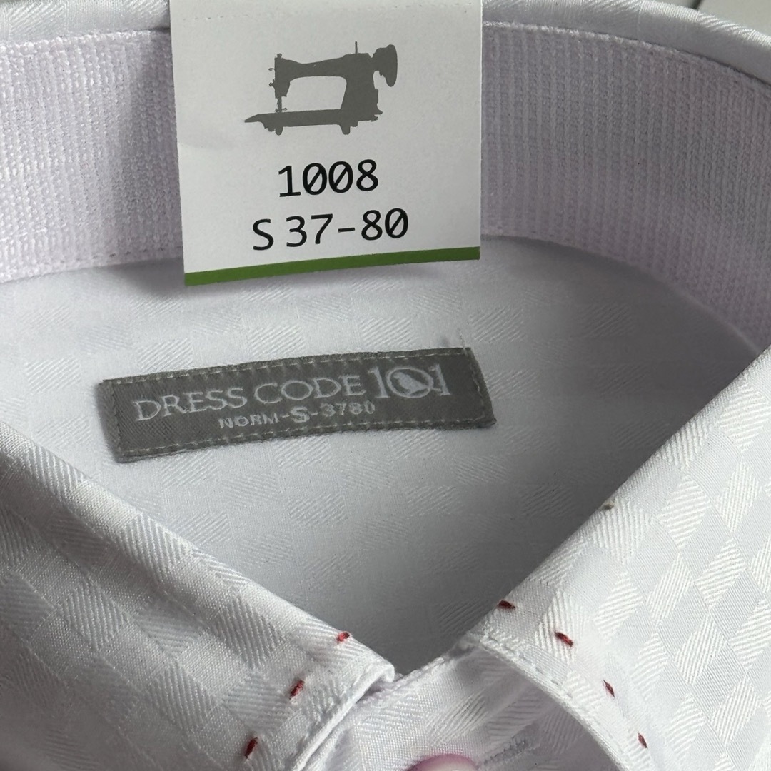 ワイシャツ★Sサイズ37-80★ノーマルタイプ素材ポリ75%/綿25%★形状安定 メンズのトップス(シャツ)の商品写真