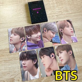 SAMSUNG Galaxy ┃BTS ホログラム トレカ 7枚セット ケース付(アイドルグッズ)