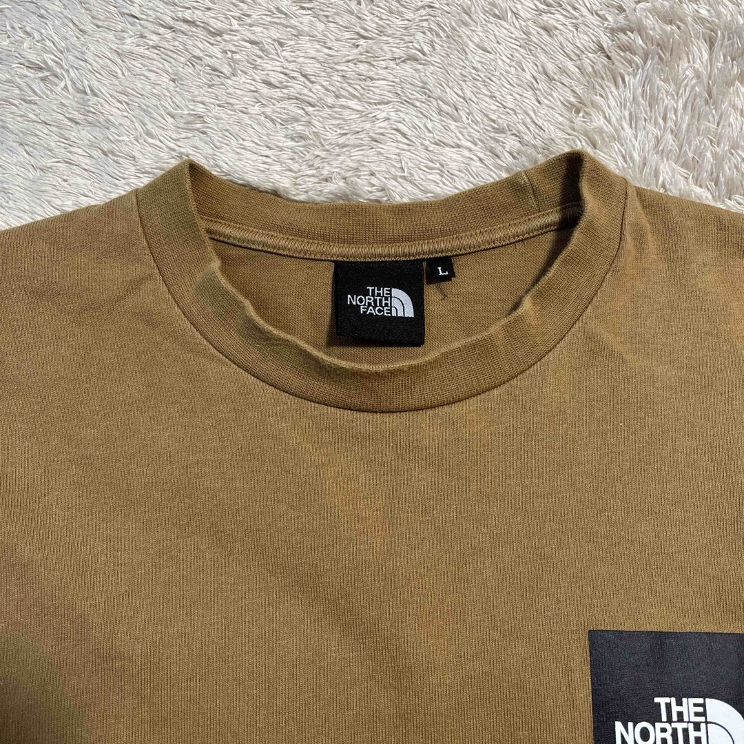 THE NORTH FACE(ザノースフェイス)のTHE NORTH FACE ロンＴ Lサイズ メンズのトップス(Tシャツ/カットソー(七分/長袖))の商品写真