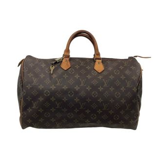 ルイヴィトン(LOUIS VUITTON)のルイヴィトン（LOUIS VUITTON）モノグラム スピーディ40 M41522 SA834 パドロック付き（南京錠・鍵2本）旅行鞄 ボストンバッグ【中古】KB-8152(ボストンバッグ)