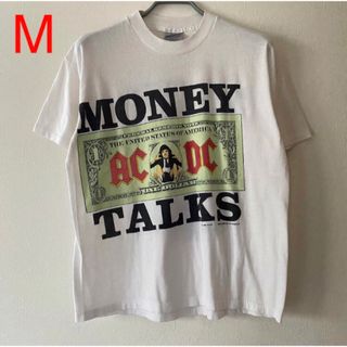 ヴィンテージ(VINTAGE)のロゼ着用 AC/DC Money Talks Tee マネートークス Tシャツ(Tシャツ/カットソー(半袖/袖なし))