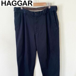 メキシコ製 HAGGAR 2タックチノ　チノパン　古着　アメカジ　ストリート