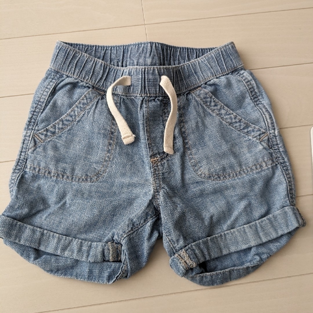 babyGAP(ベビーギャップ)の☆GAPbabyデニムハーフパンツ2枚セット☆90cm キッズ/ベビー/マタニティのキッズ服男の子用(90cm~)(パンツ/スパッツ)の商品写真