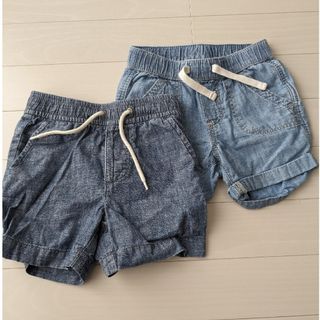 ベビーギャップ(babyGAP)の☆GAPbabyデニムハーフパンツ2枚セット☆90cm(パンツ/スパッツ)