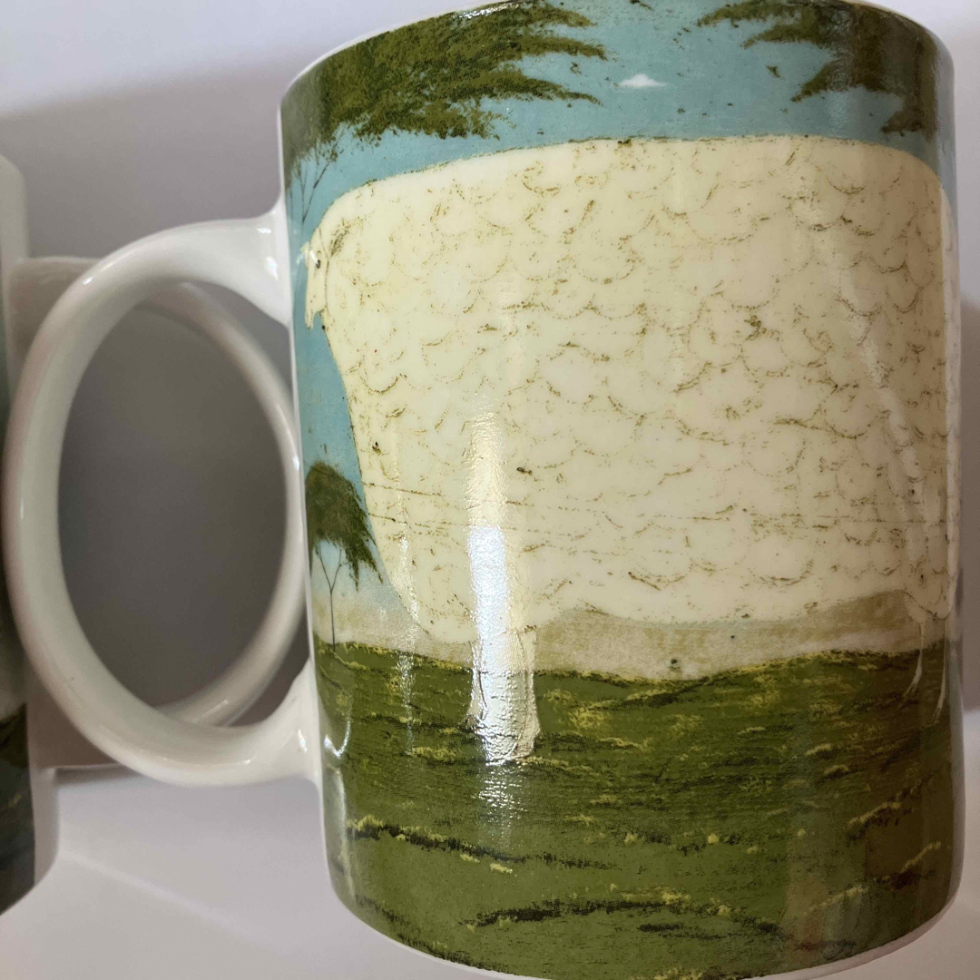 新品 陶器製マグカップ 3個セット ギブソン社 ウォーレン 新品 陶器製マグカップ 3個セット ギブソン社 ウォーレン