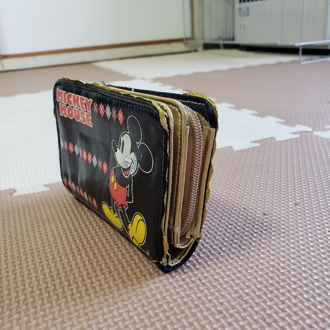 ミッキーマウス(ミッキーマウス)のMickey Mouse 折り財布 レディースのファッション小物(財布)の商品写真