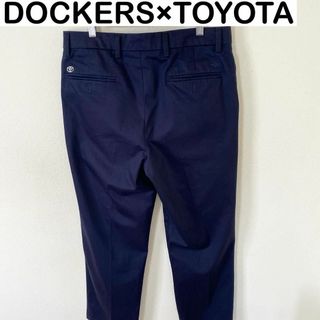 ヴィンテージ(VINTAGE)のDOCKERS×TOYOTA 企業ロゴ 2タックチノ　チノパン　古着　アメカジ(チノパン)