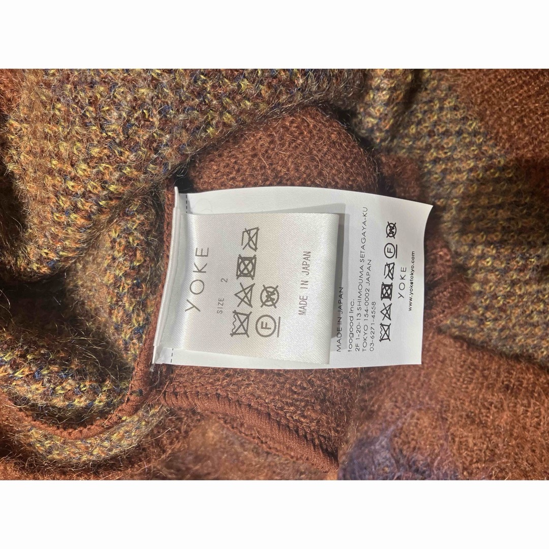 YOKE(ヨーク)のYOKE STILL JACQUARD CARDIGAN ヨーク　カーディガン メンズのトップス(カーディガン)の商品写真