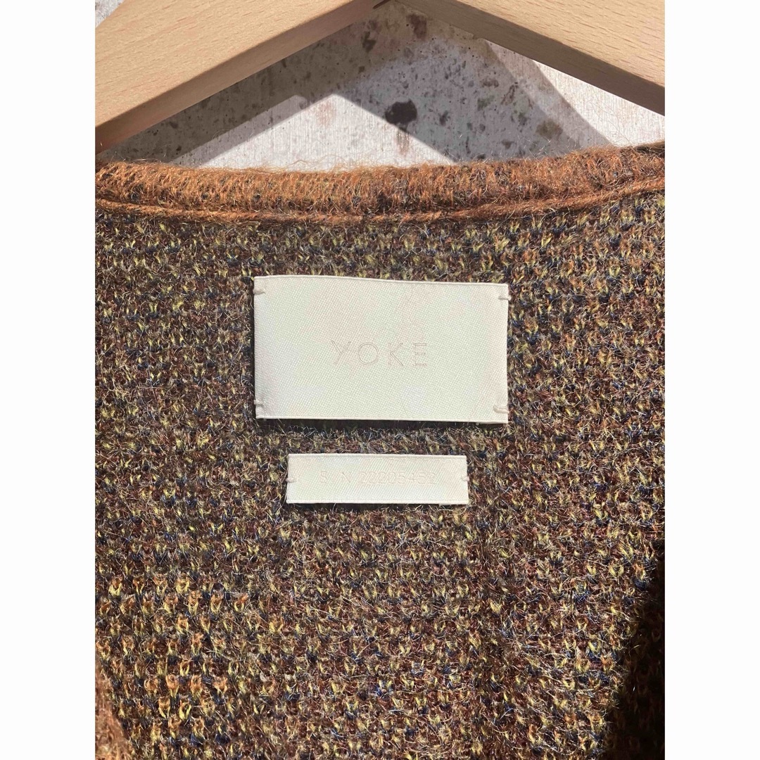 YOKE(ヨーク)のYOKE STILL JACQUARD CARDIGAN ヨーク　カーディガン メンズのトップス(カーディガン)の商品写真