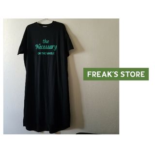 フリークスストア(FREAK'S STORE)のw/ the Parks 半袖 Tシャツ ワンピース(ロングワンピース/マキシワンピース)