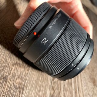 パナソニック(Panasonic)のPanasonic 単焦点レンズ　25mm f1.7(レンズ(単焦点))