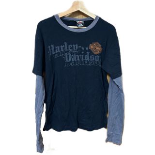 ハーレーダビッドソン(Harley Davidson)のvintage リメイク Harley-Davidson Tシャツ(Tシャツ/カットソー(半袖/袖なし))