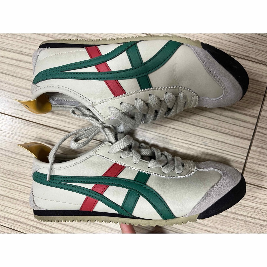 Onitsuka Tiger(オニツカタイガー)のオニツカタイガー メキシコ66 レザー レディースの靴/シューズ(スニーカー)の商品写真