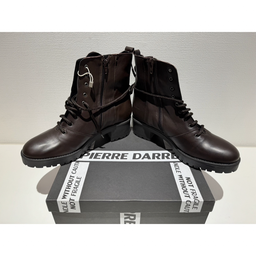 新品❗️PIERRE DARRE ブーツ チョコレート27cm メンズの靴/シューズ(ブーツ)の商品写真