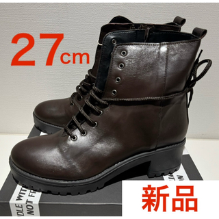 新品❗️PIERRE DARRE ブーツ チョコレート27cm(ブーツ)