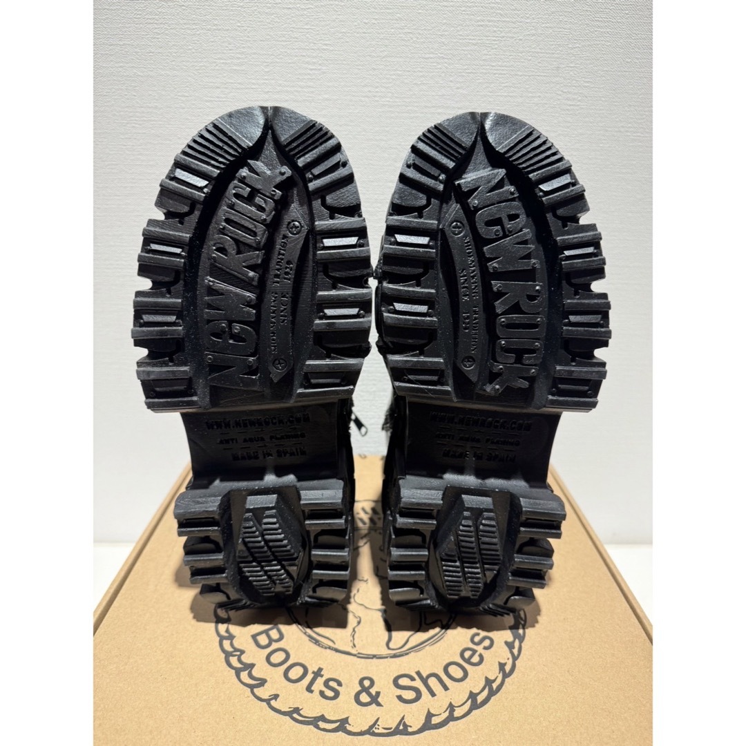 新品❗️NEW ROCK パンク超厚底ブーツ ブラック 27cmの通販 by 新品❗️NEW ROCK パンク超厚底ブーツ ブラック 27cmの通販 by