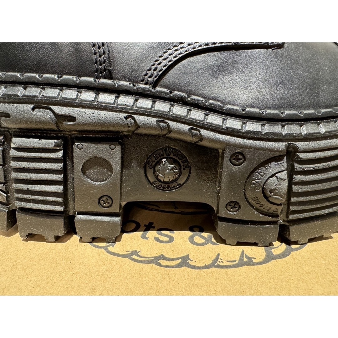 新品❗️NEW ROCK パンク超厚底ブーツ ブラック 27cmの通販 by 新品❗️NEW ROCK パンク超厚底ブーツ ブラック 27cmの通販 by