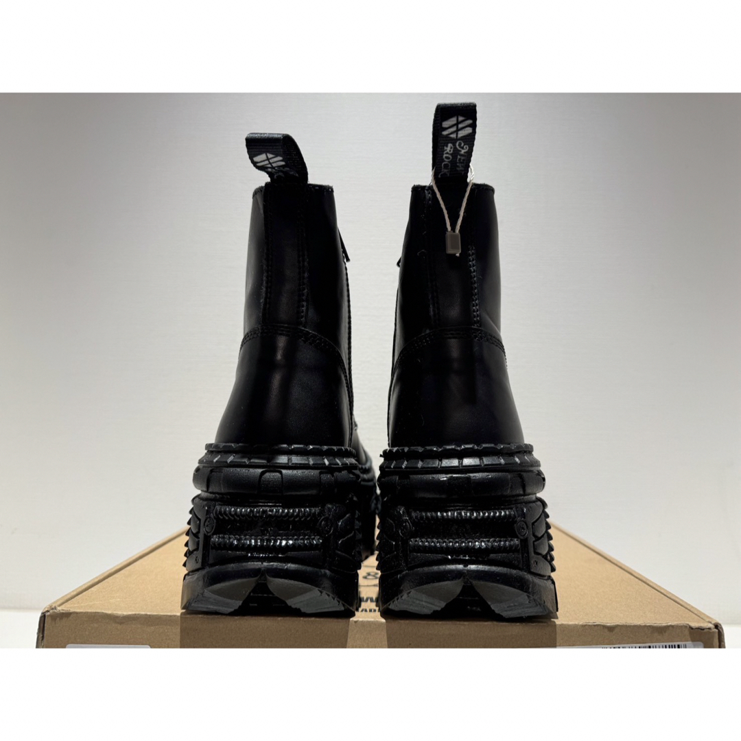新品❗️NEW ROCK パンク超厚底ブーツ ブラック 27cmの通販 by 新品❗️NEW ROCK パンク超厚底ブーツ ブラック 27cmの通販 by