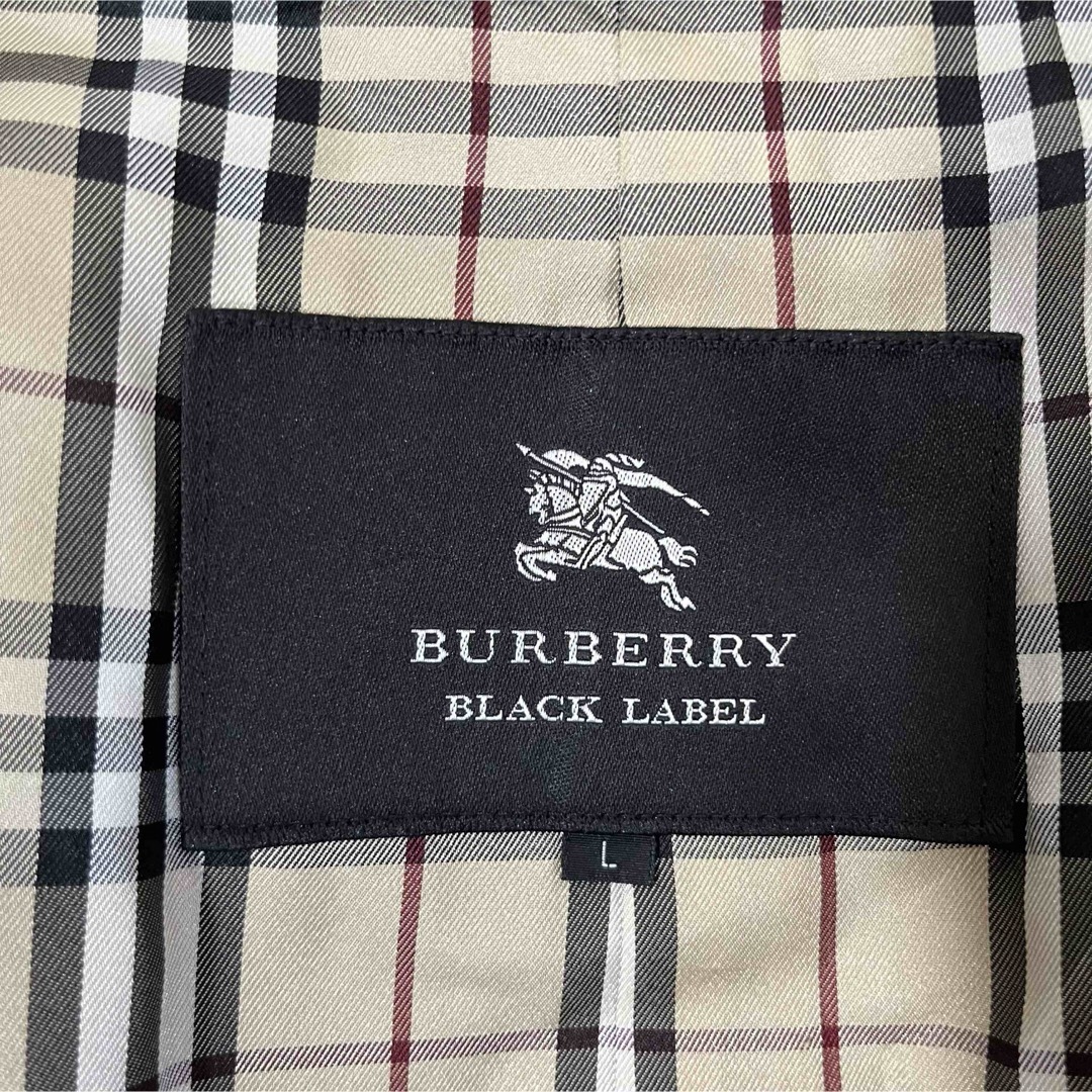 BURBERRY BLACK LABEL(バーバリーブラックレーベル)のバーバリーブラックレーベル ノバチェック トレンチコート メンズのジャケット/アウター(トレンチコート)の商品写真