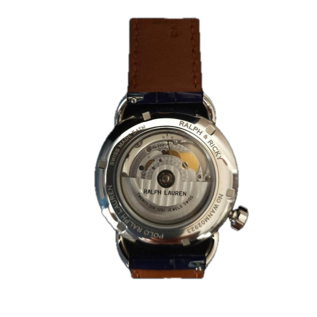 POLO RALPH LAUREN(ポロラルフローレン)の美品　ポロラルフローレン　ポロベア　ラルフ&リッキー　自動巻き　アナログ　腕時計 メンズの時計(腕時計(アナログ))の商品写真