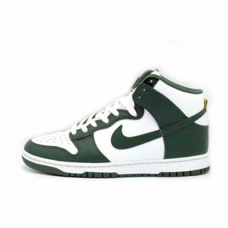 ナイキ(NIKE)のナイキ NIKE ■ 【 DUNK HIGH NOBEL GREEN DD1399 300 】 ダンク ハイ ノーブル グリーン スニーカー　w17704(スニーカー)