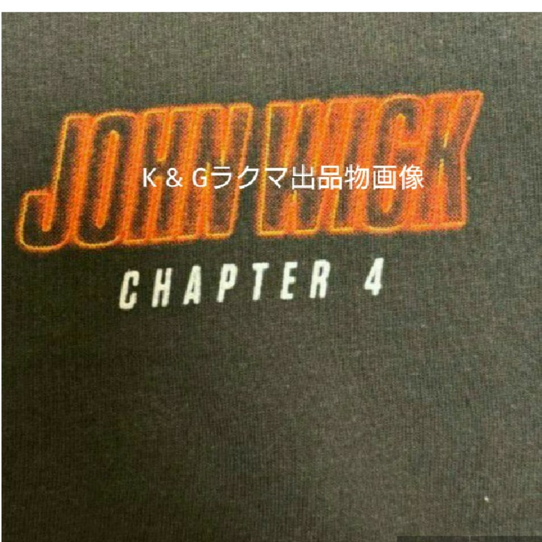 VINTAGE(ヴィンテージ)の【L～XL相当】JOHN WICK4  ジョン ウィック 4 ムービー Tシャツ メンズのトップス(Tシャツ/カットソー(半袖/袖なし))の商品写真