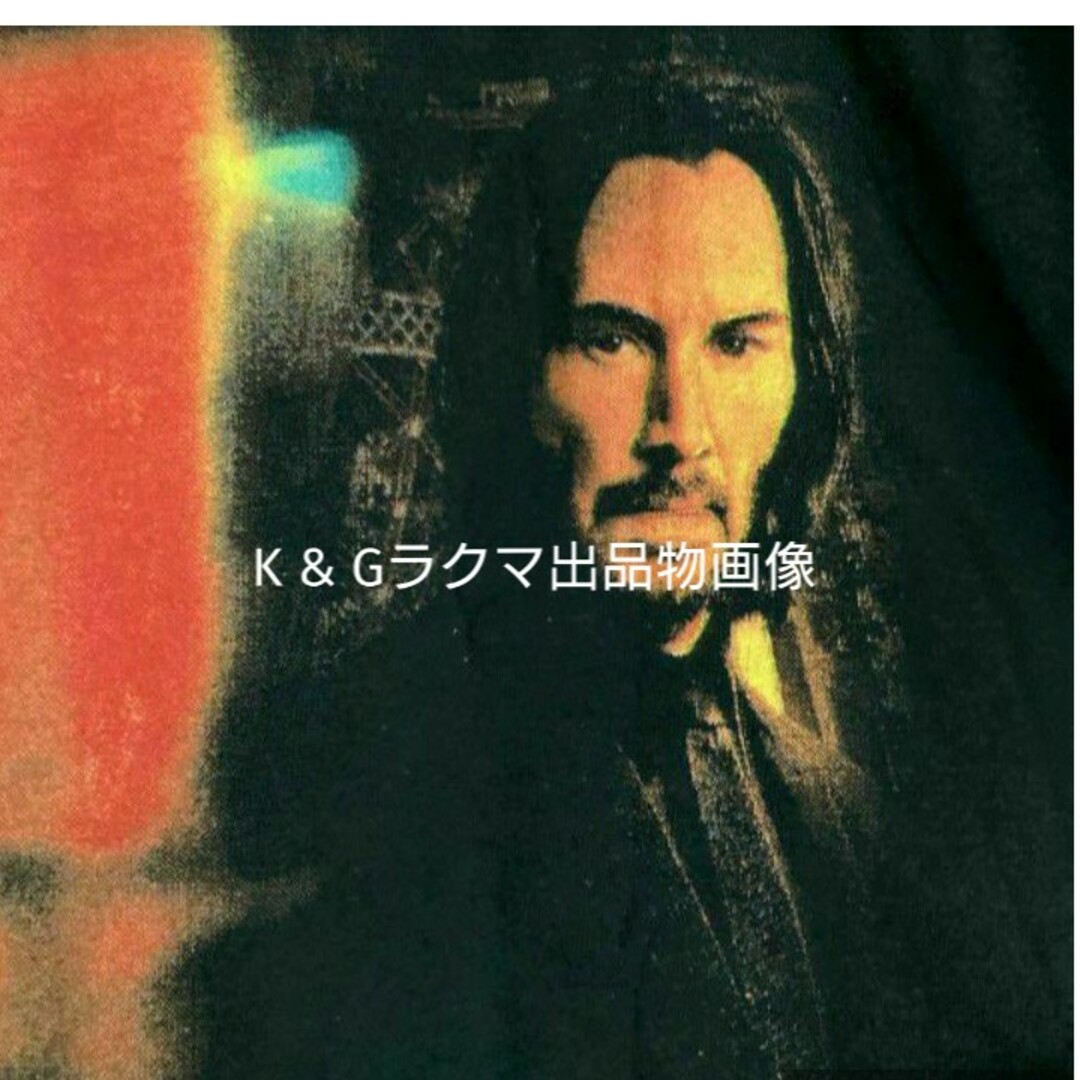 VINTAGE(ヴィンテージ)の【L～XL相当】JOHN WICK4  ジョン ウィック 4 ムービー Tシャツ メンズのトップス(Tシャツ/カットソー(半袖/袖なし))の商品写真