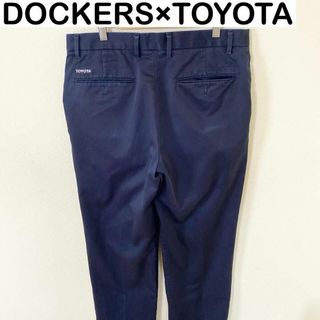 ヴィンテージ(VINTAGE)のDOCKERS×TOYOTA 企業ロゴ　2タックチノ　古着　アメカジ　ストリート(チノパン)