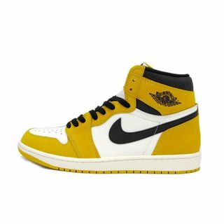 ナイキ(NIKE)のナイキ NIKE ■ 【 AIR JORDAN 1 RETRO HIGH OG Yellow Ochre DZ5485 701 】 エア ジョーダン 1 レトロ ハイ イエロー オークル スニーカー　n4639(スニーカー)