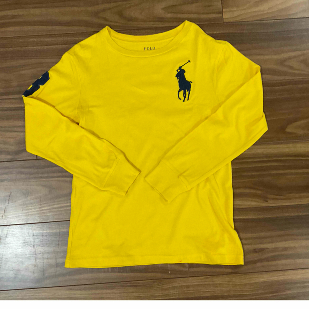 POLO（RALPH LAUREN）(ポロ)の男の子長袖カッターシャツ キッズ/ベビー/マタニティのキッズ服男の子用(90cm~)(Tシャツ/カットソー)の商品写真