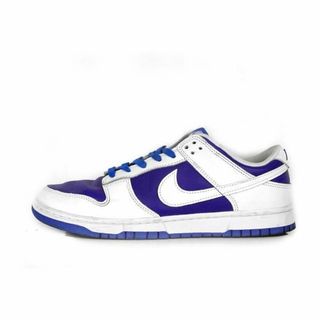 ナイキ(NIKE)のナイキ NIKE ■ 【 DUNK LOW Racer Blue White DD1391 401 】 ダンク ロー レーサーブルー リバーズ ケンタッキー スニーカー　f20269(スニーカー)