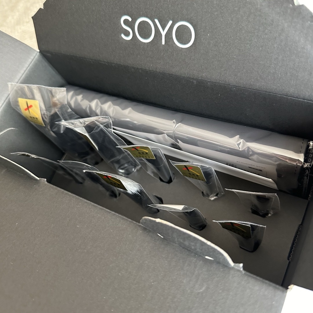 新品未開封 soyo ブラシケース コスメ/美容のメイク道具/ケアグッズ(ブラシ・チップ)の商品写真