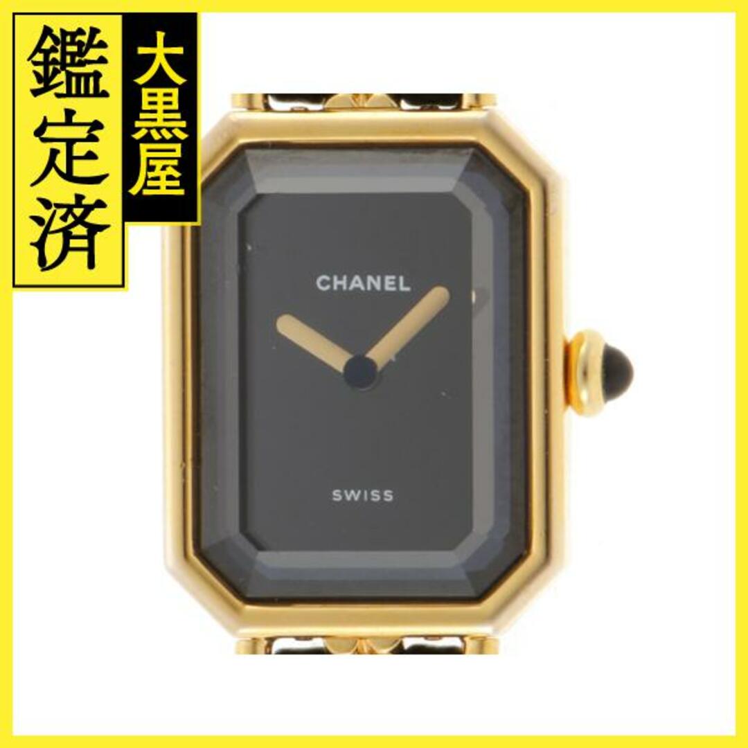 CHANEL - シャネル  時計 プルミエールM GP/革 クオーツ H0001【434】